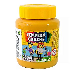 TINTA GUACHE 250ML AMARELO OCRE ACRILEX 564