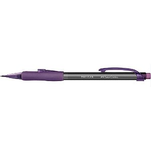 LAPISEIRA 0.7 POLY CLICK ROXO FABER CASTELL