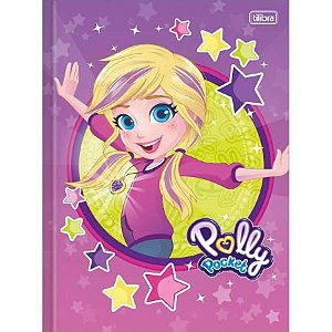 CADERNO BROCHURAO CD 80F POLLY ENCHANTIMALS TILIBRA