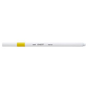 CANETA 0.4MM EMOTT AMARELO (UNI BALL)