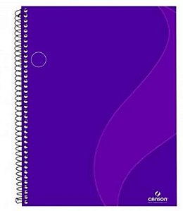 CADERNO A4+ PAUTADO 80F 90G CANSON