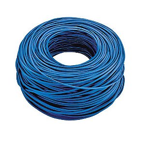 CABO REDE CAT.5E 25AWG 4 PAR CX 305 MT AZUL MULTILASER SE133