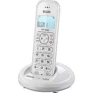 TELEFONE S/FIO C/ID VV BRANCO ELGIN TSF-7600