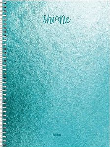 CADERNO CD UNV 10MAT SHINE FORONI