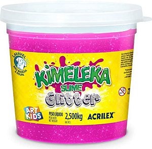 BIG KIMELEKA GLITTER ROSA 2,5KG ACRILEX