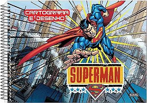 CADERNO DESENHO ESP 60F SUPERMAN SAO DOMINGOS