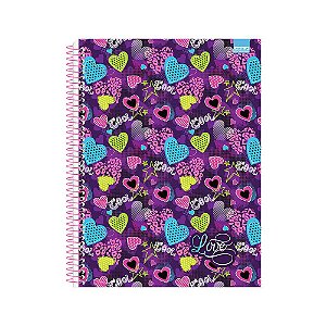 CADERNO CD UNV 10MAT LOVE  SAO DOMINGOS