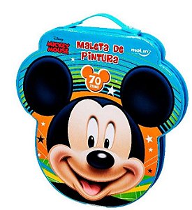 MALETA DE PINTURA FACE MICKEY 70 ITENS MOLIN