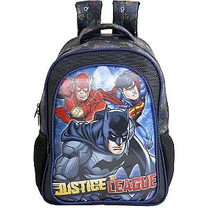 MOCHILA ESCOLAR LIGA DA JUSTICA HEROES UNITED G XERYUS 7622