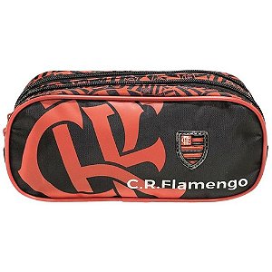 ESTOJO ESCOLAR DUPLO FLAMENGO RUBRONEGRO 8995