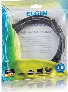 CABO USB IMPRESSORA 1,8M  2.0  ELGIN 46RCUSB2AB00