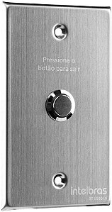 BOTAO DE SAIDA INOX C/MOLDURA  INTELBRAS  BT 5000 IN