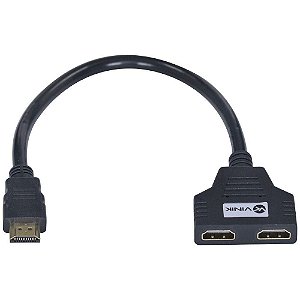 DIVISOR HDMI 1 MACHO X 2 FEMEA VINIK 26501