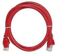 CABO REDE PATCH CORD CAT.5E  1,5M  VERMELHO SECCON