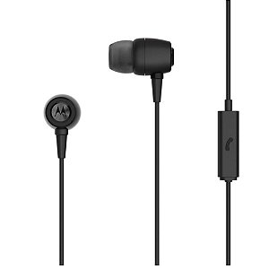 FONE MOTOROLA EARBUDS METAL PRETO