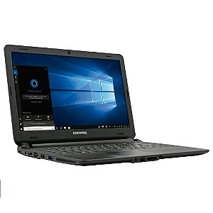 NOTEBOOK 14   DUAL CORE 4GB RAM 120GB SSD PRETO COMPAQ