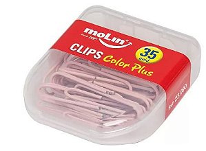 CLIPS 50MM ROSA 35UN MOLIN