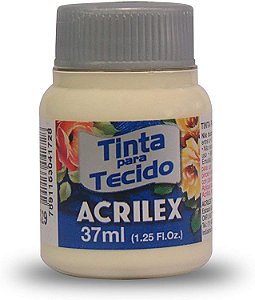 TINTA TECIDO 37ML MARFIM ACRILEX 529