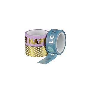 WASHI TAPE SHINE UNITARIO 15MMX5M BRW WT1530