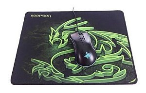 MOUSE PAD GAMER VERDE DRAGAO HOOPSON MP-23M