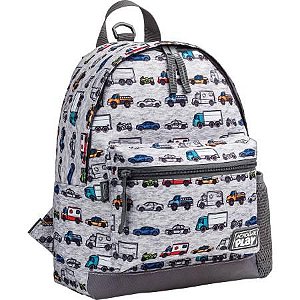 MOCHILA ESCOLAR PP CARROS TILIBRA