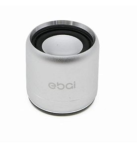 CAIXA SOM BLUETOOTH MINI SPEAKER EBAI CINZA FZF-19YX2