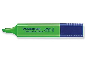 MARCA TEXTO VERDE STAEDTLER