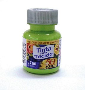 TINTA TECIDO 37ML VERDE KIWI ACRILEX 985