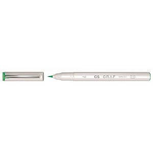 CANETA BRUSH GRAF FINE VERDE CLARO CIS