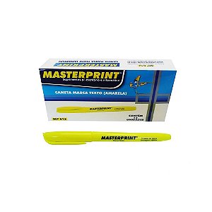 MARCA TEXTO AMARELO MASTERPRINT MP612