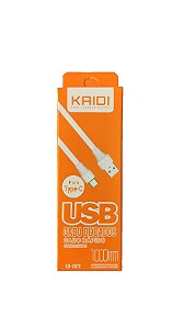CABO USB TIPO C 1 MT KAIDI KD-307C