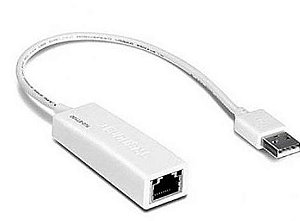 ADAPTADOR USB USB X RJ45 10/100 BRANCO GV BRASIL COV