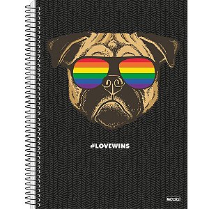 CADERNO 01MAT LOVE WINS SAO DOMINGOS