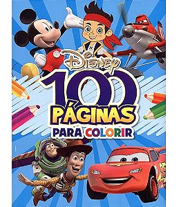 LIVRO 100 PAGINAS PARA COLORIR MENINOS BICHO ESPERTO