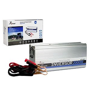 INVERSOR 2000W ENTRADA 12V SAIDA 110V KNUP KP-550