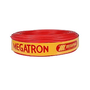 CABO FLEXIVEL 1X2,5MM 750V VERMELHO MEGATRON 7602