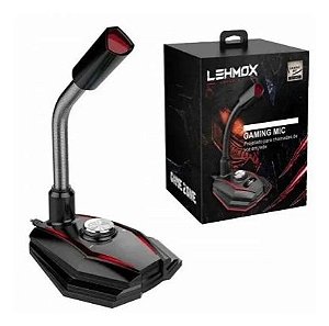 MICROFONE MESA PARA PC P2 GAMER LEHMOX GT-GK2