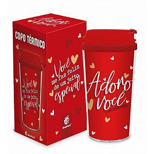 COPO TERMICO ADORO VOCE 280ML BRASFOOT