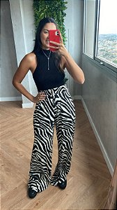 Calça Pantalona Zebra