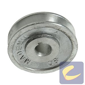Polia Alumínio 80 mm. 1A F19.04 - Compressores Baixa/ Média Pressão - Chiaperini