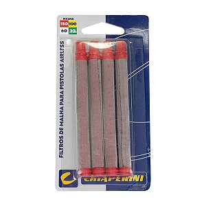 FILTRO PULVERIZACAO AIRLESS MALHA 150 4PCS