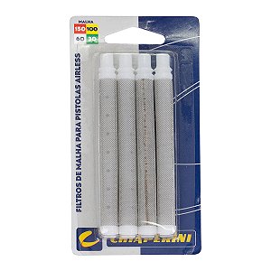 FILTRO PULVERIZACAO AIRLESS MALHA 60 4PCS