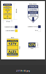 KIT ADESIVO MOTOCOMPRESSOR 7.6/21L 127V REV.01