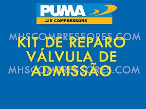 KIT DE REPARO VÁLVULA DE ADMISSÃO - PUMA SYSTEM - 148.130