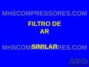 FILTRO DE AR 30/40HP - CARCAÇA + ELEMENTO - TECHTO