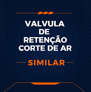 KIT REPARO DA VÁLVULA DE RETENÇÃO CORTE DE AR - SIMILAR ATLAS COPCO - 2906096100