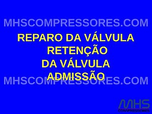 KIT DE REPARO RETENÇÃO DA VÁLVULA DE ADMISSÃO 2” - 02100420