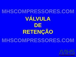 VÁLVULA DE RETENÇÃO ORIFÍCIO 1MM - ORIGINAL METALPLAN - 01701373