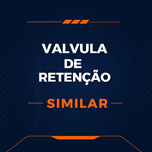 VÁLVULA DE RETENÇÃO LINHA PESCADOR - SIMILAR SCHULZ - 813307690