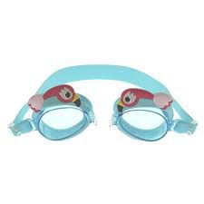 Óculos Natação Infantil Proteção Uv Protetor Auricular Buba - Flamingo